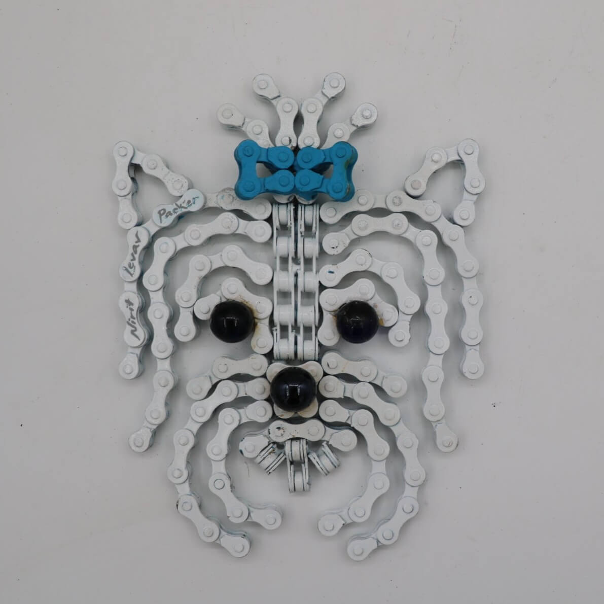 Yorkie dog wall art sculpture (baby choo)