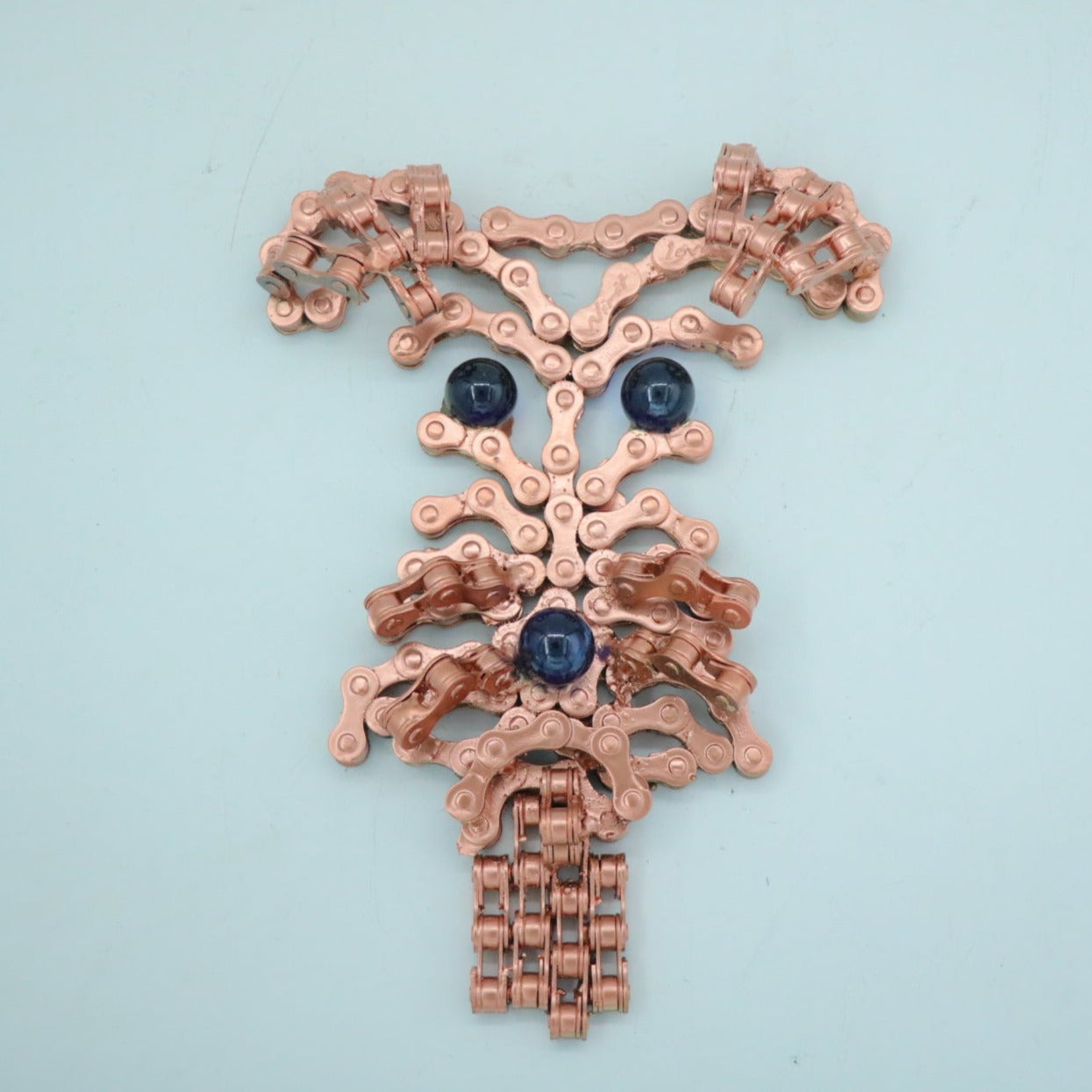 Schnauzer dog wall art sculpture