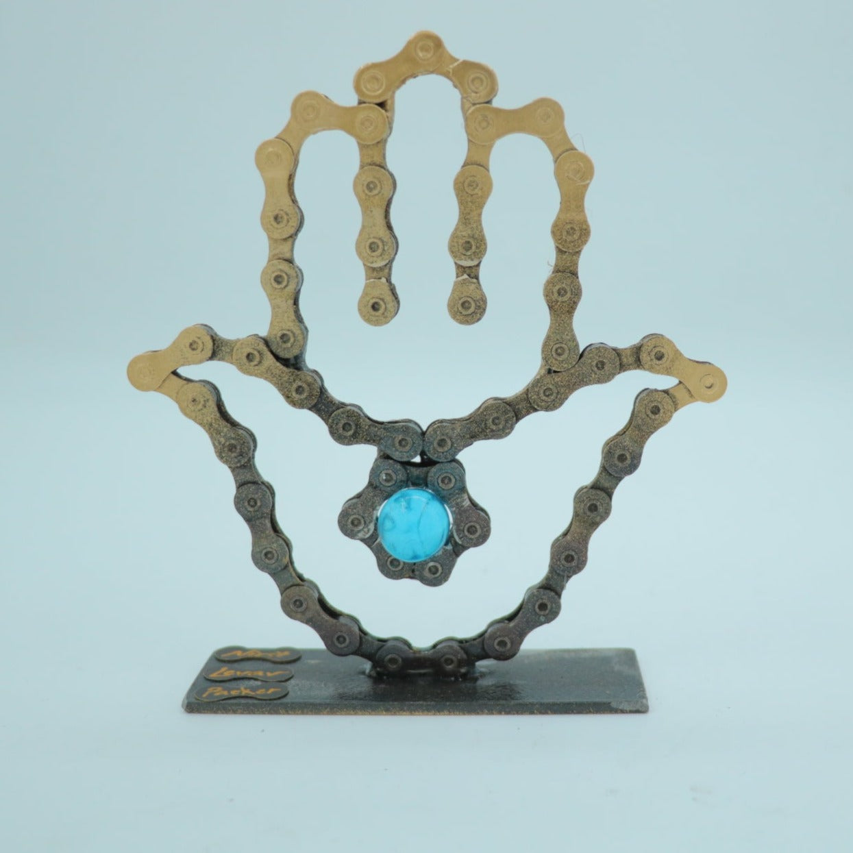 Hamsa Sculpture On A Stand