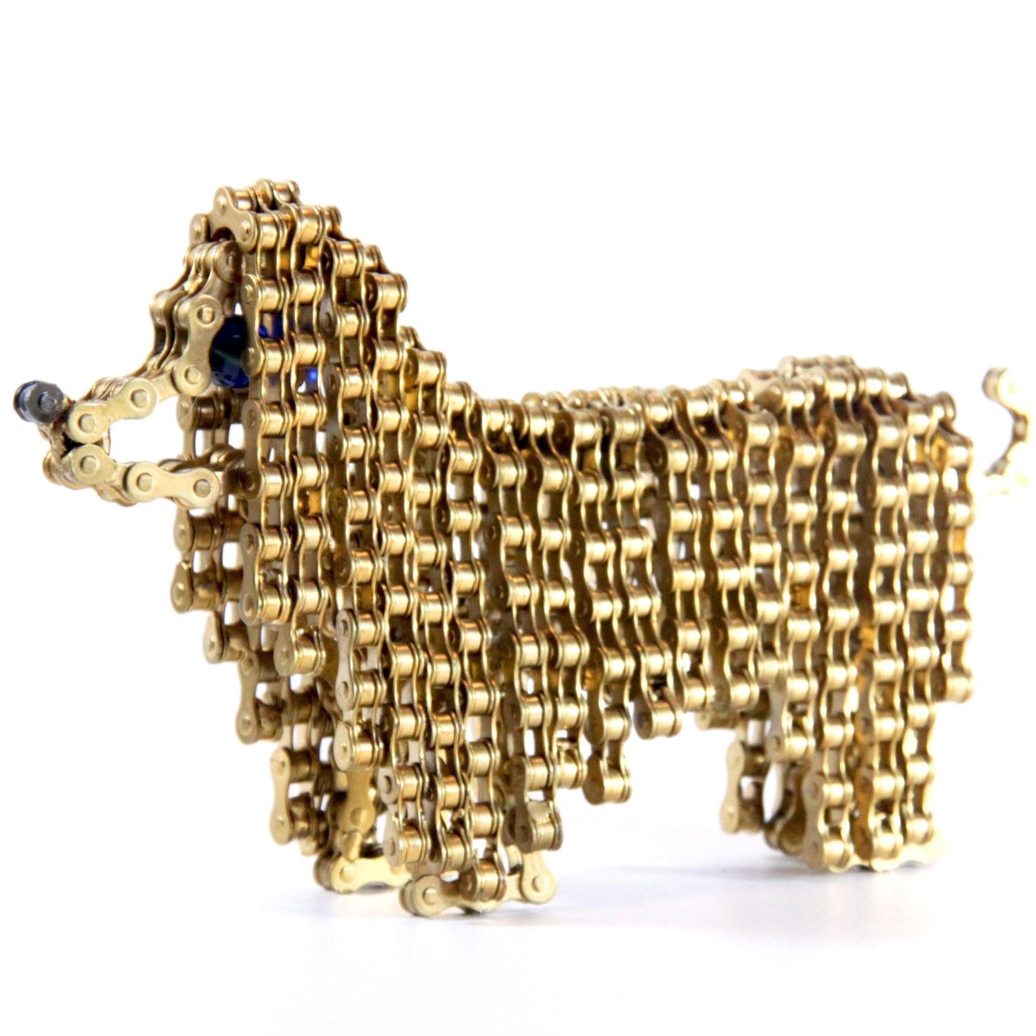 Afghan Hound Dog Sculpture (Princess) | UNCHAINED by NIRIT LEVAV PACKER