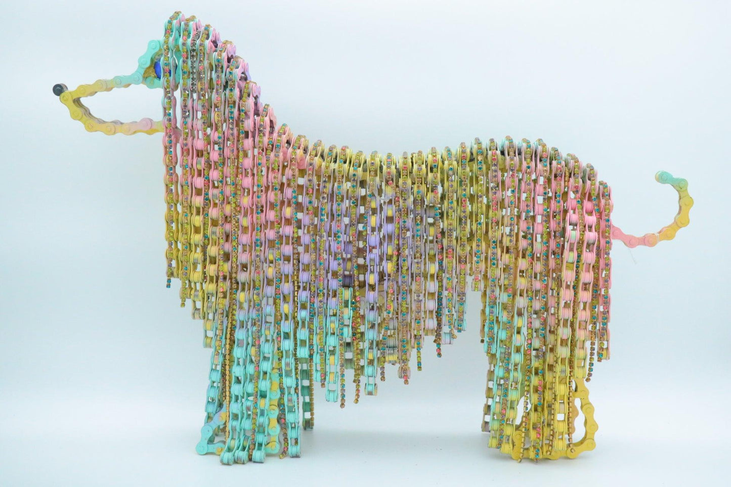 Afghan Hound Dog Sculpture (Princess) | UNCHAINED by NIRIT LEVAV PACKER