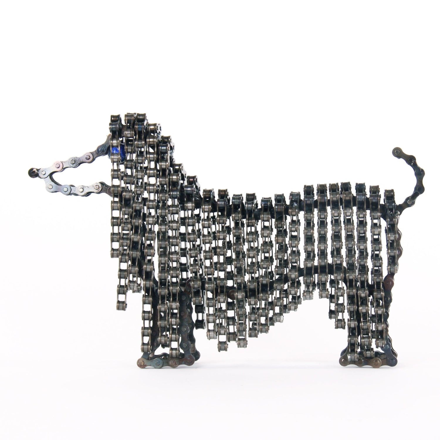 Afghan Hound Dog Sculpture (Princess) | UNCHAINED by NIRIT LEVAV PACKER