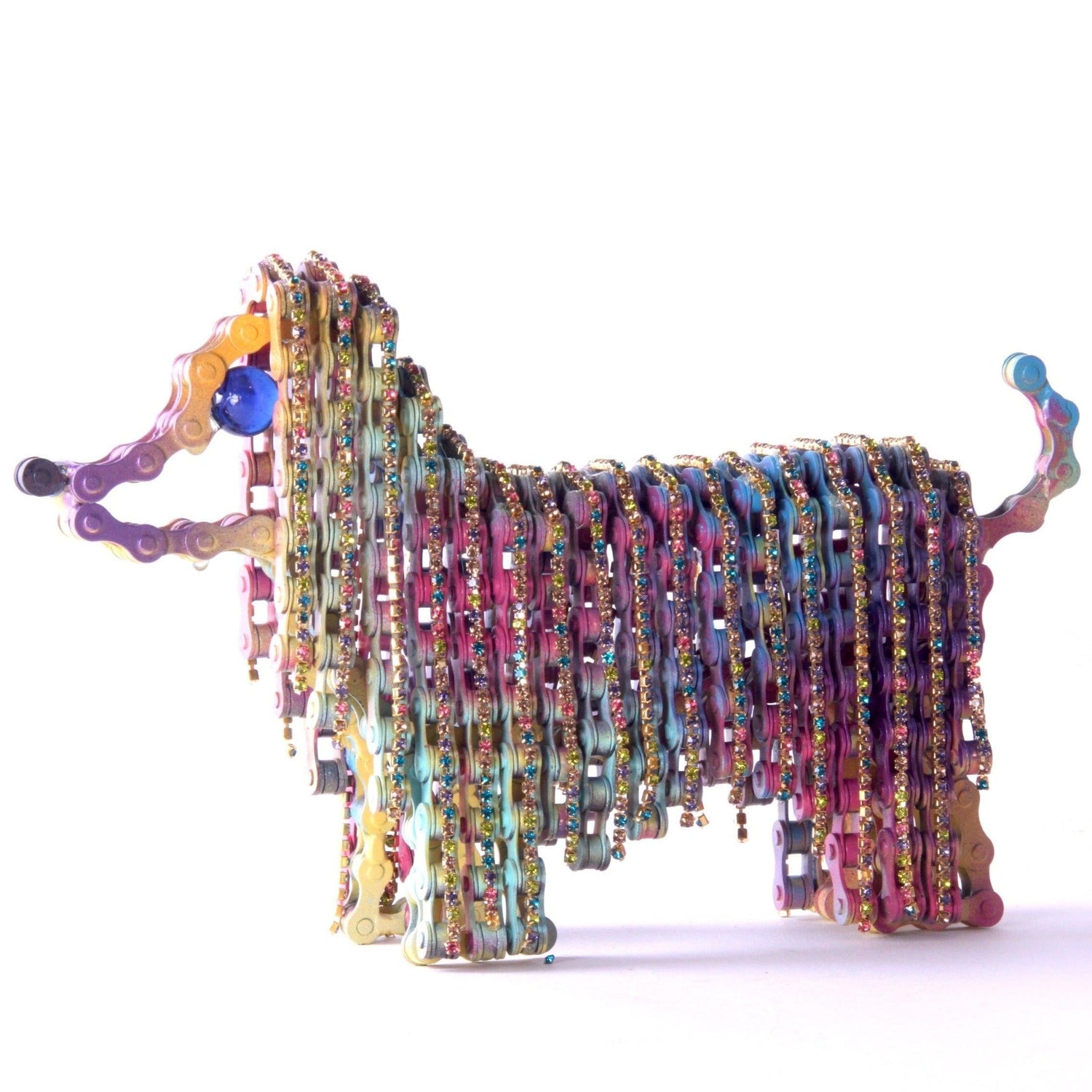 Afghan Hound Dog Sculpture (Princess) | UNCHAINED by NIRIT LEVAV PACKER