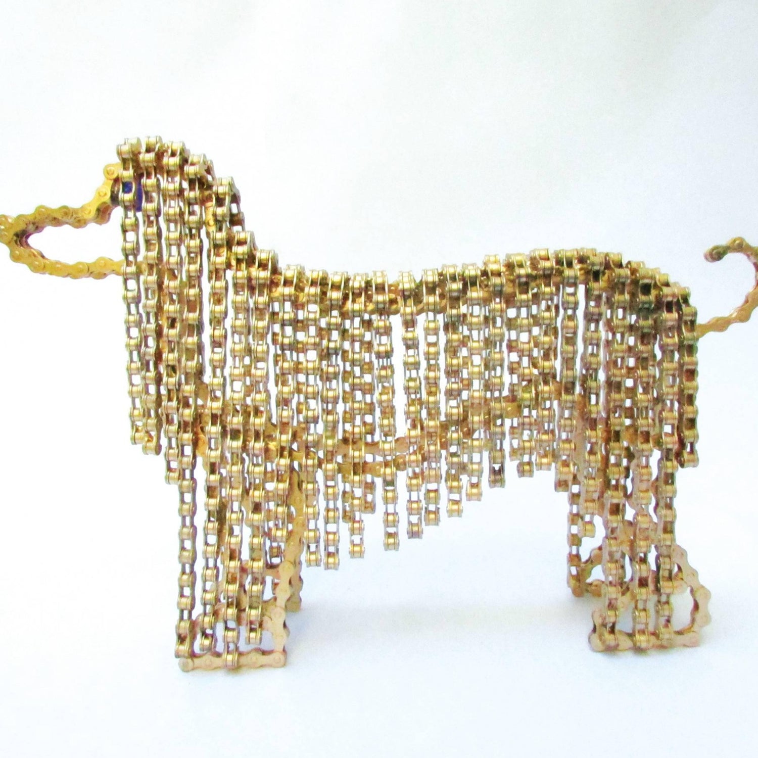 Afghan Hound Dog Sculpture (Princess) | UNCHAINED by NIRIT LEVAV PACKER