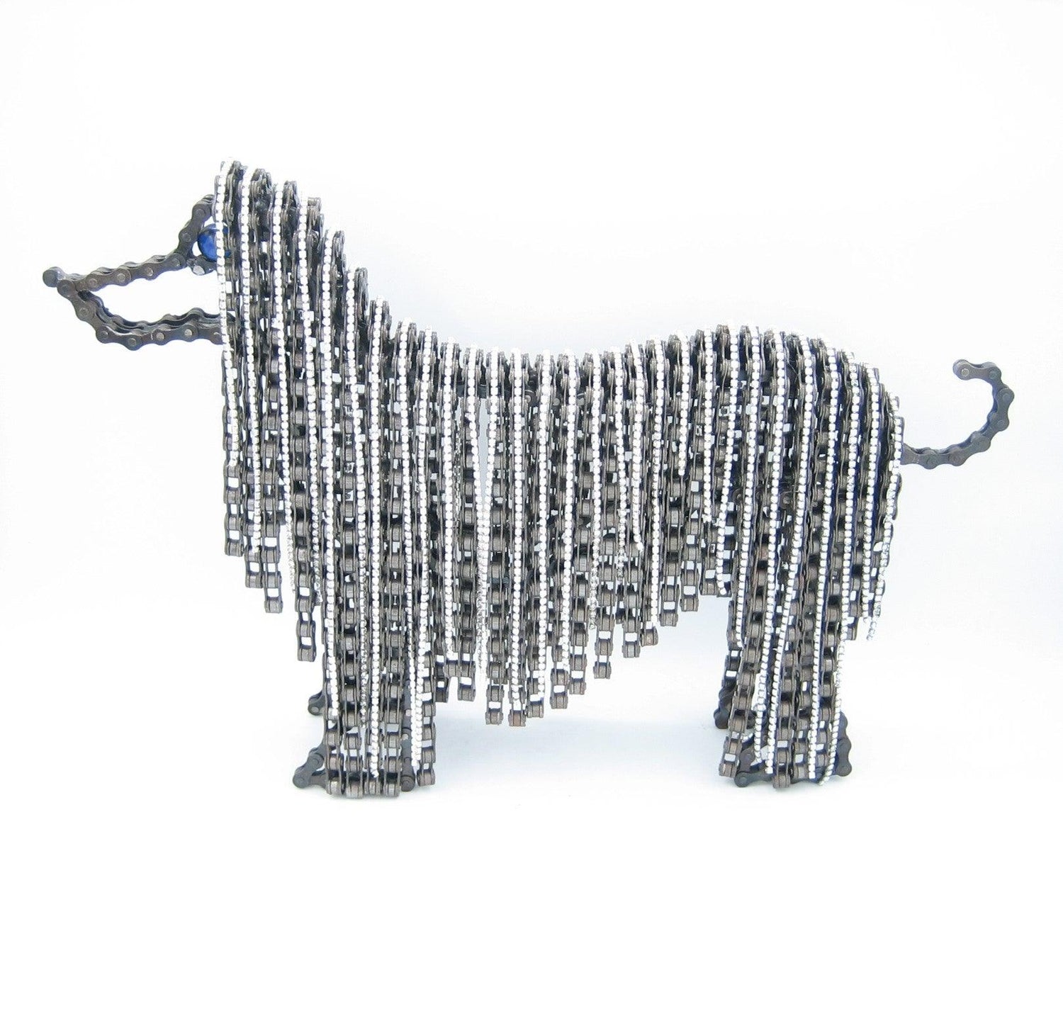 Afghan Hound Dog Sculpture (Princess) | UNCHAINED by NIRIT LEVAV PACKER