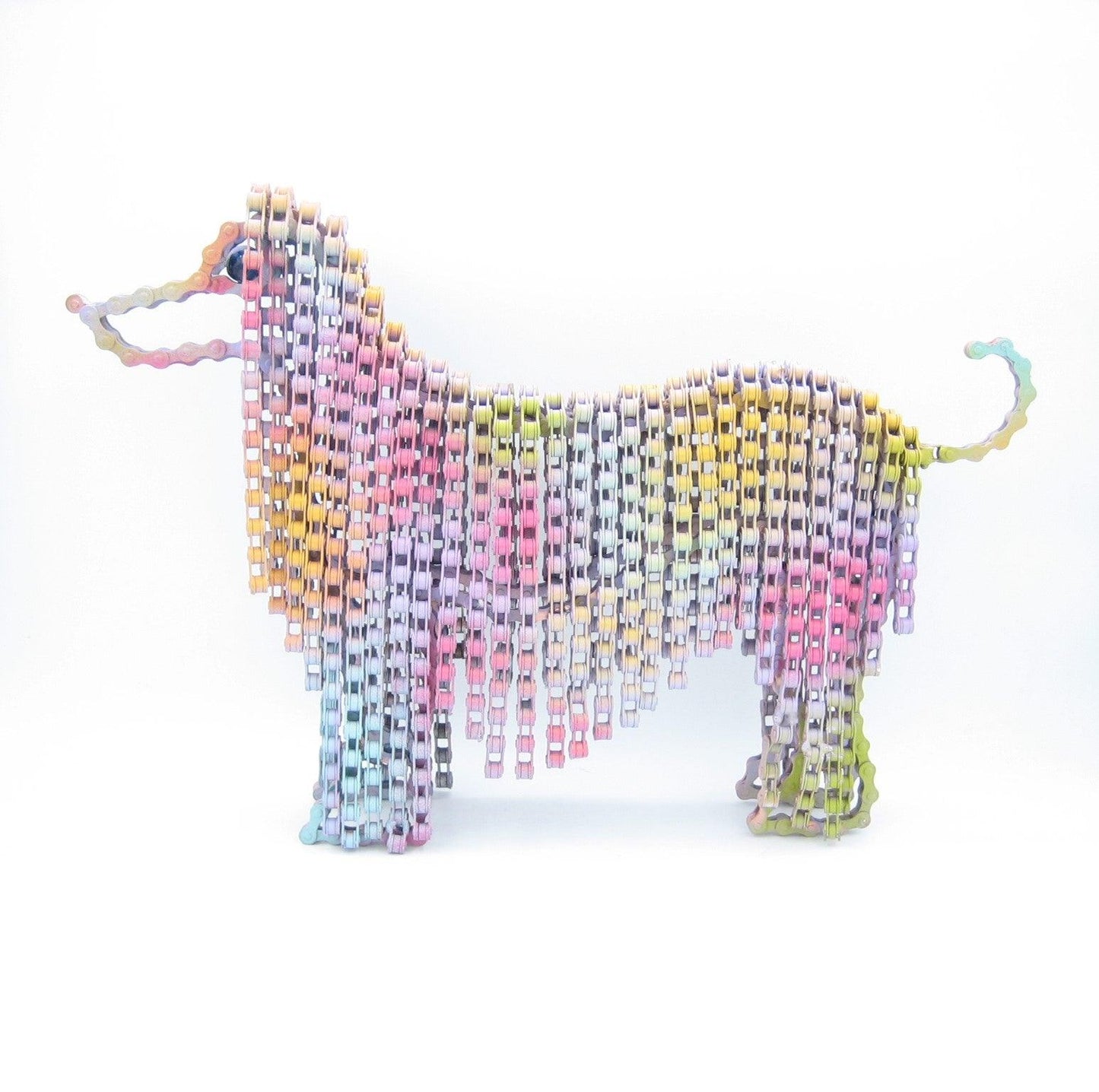 Afghan Hound Dog Sculpture (Princess) | UNCHAINED by NIRIT LEVAV PACKER