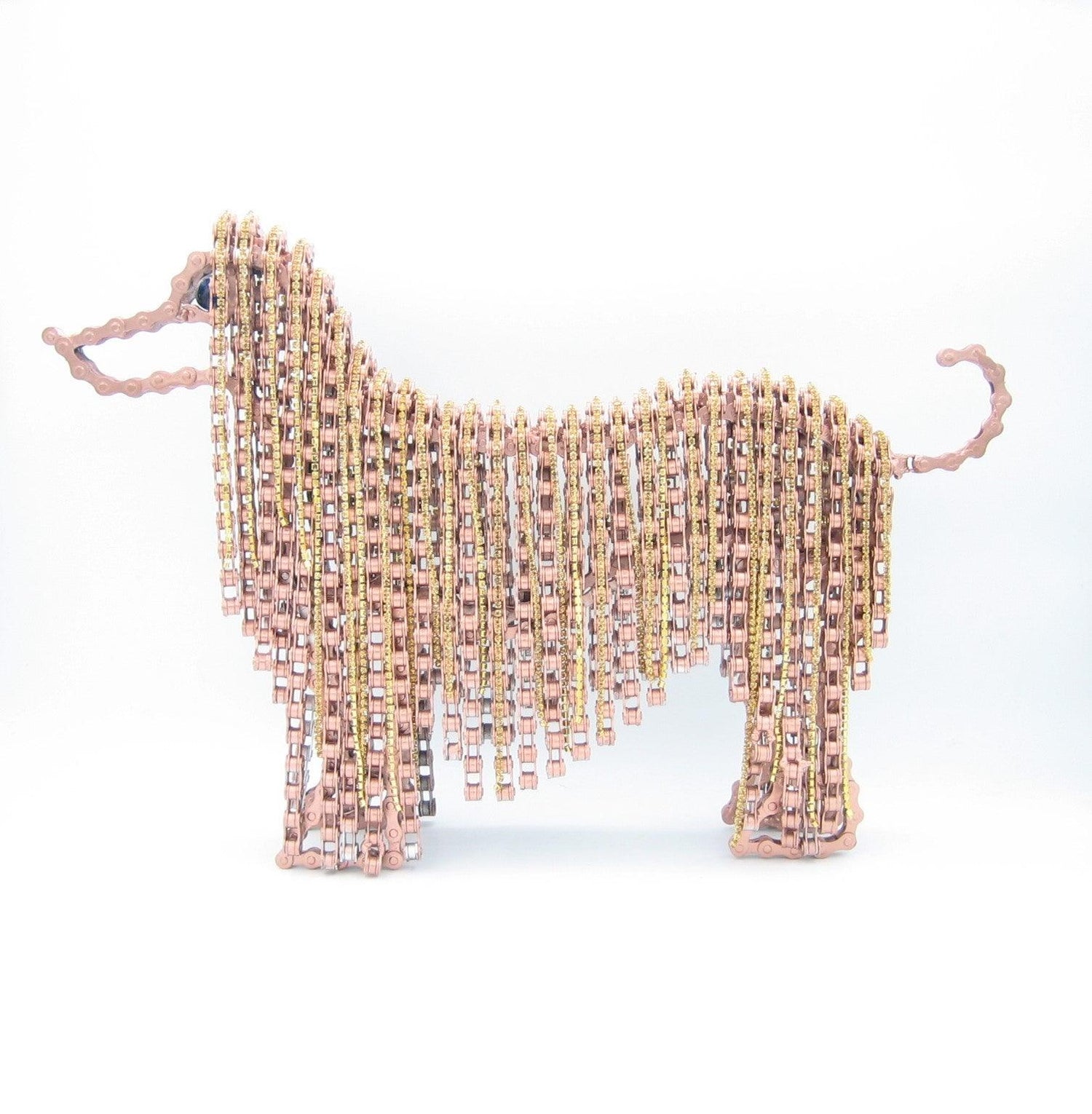 Afghan Hound Dog Sculpture (Princess) | UNCHAINED by NIRIT LEVAV PACKER
