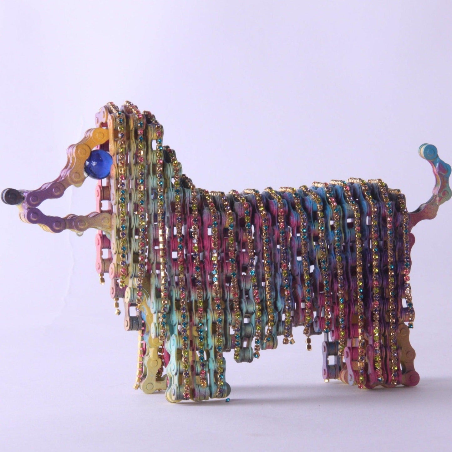 Afghan Hound Dog Sculpture (Princess) | UNCHAINED by NIRIT LEVAV PACKER