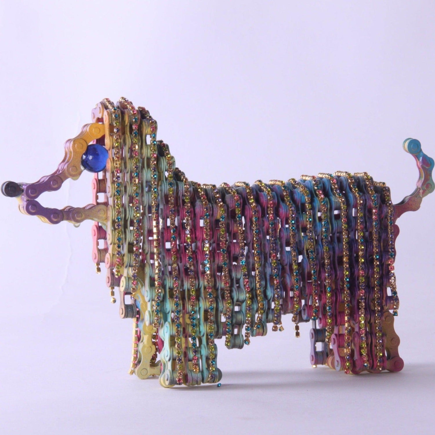 Afghan Hound Dog Sculpture (Princess) | UNCHAINED by NIRIT LEVAV PACKER