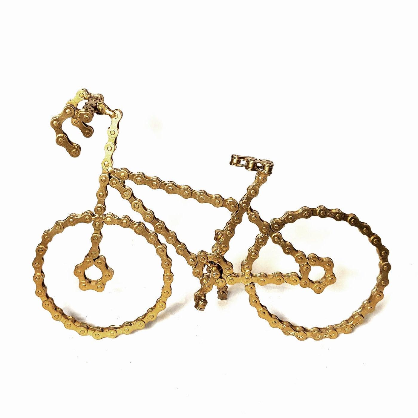 Bicycle sculpture (Champ) | UNCHAINED by NIRIT LEVAV PACKER