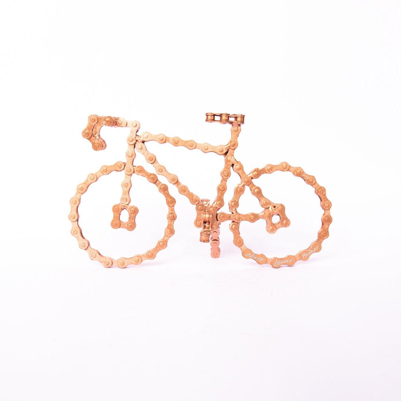 Bicycle sculpture (Champ) | UNCHAINED by NIRIT LEVAV PACKER