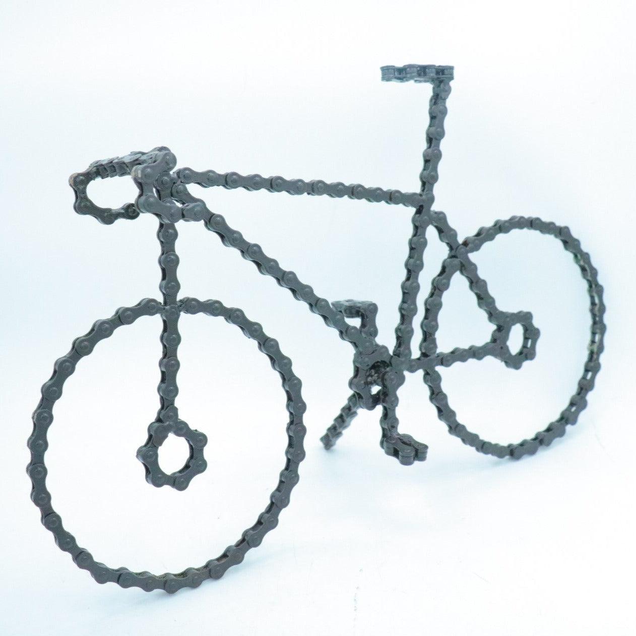 Bicycle sculpture (Champ) | UNCHAINED by NIRIT LEVAV PACKER