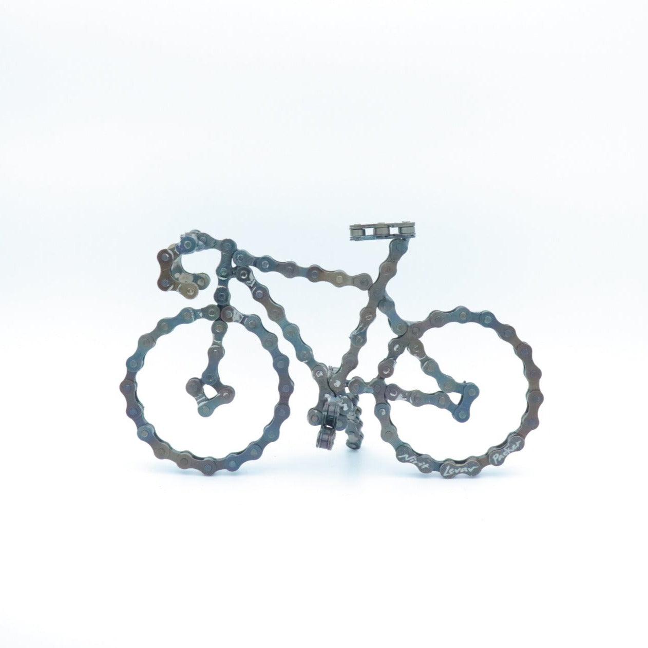 Bicycle sculpture (Champ) | UNCHAINED by NIRIT LEVAV PACKER