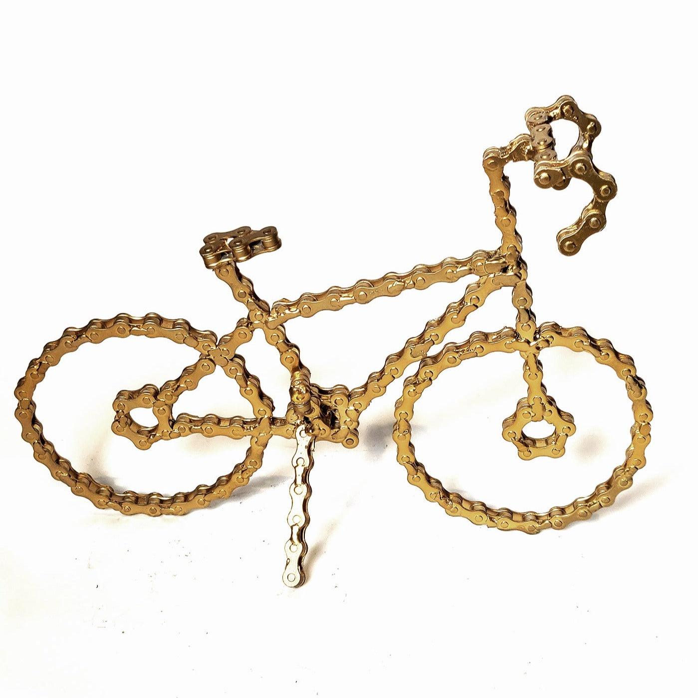 Bicycle sculpture (Champ) | UNCHAINED by NIRIT LEVAV PACKER