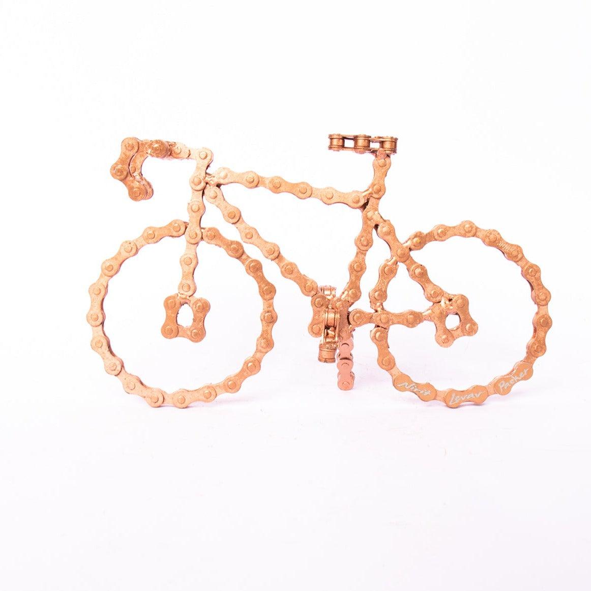 Bicycle sculpture (Champ) | UNCHAINED by NIRIT LEVAV PACKER