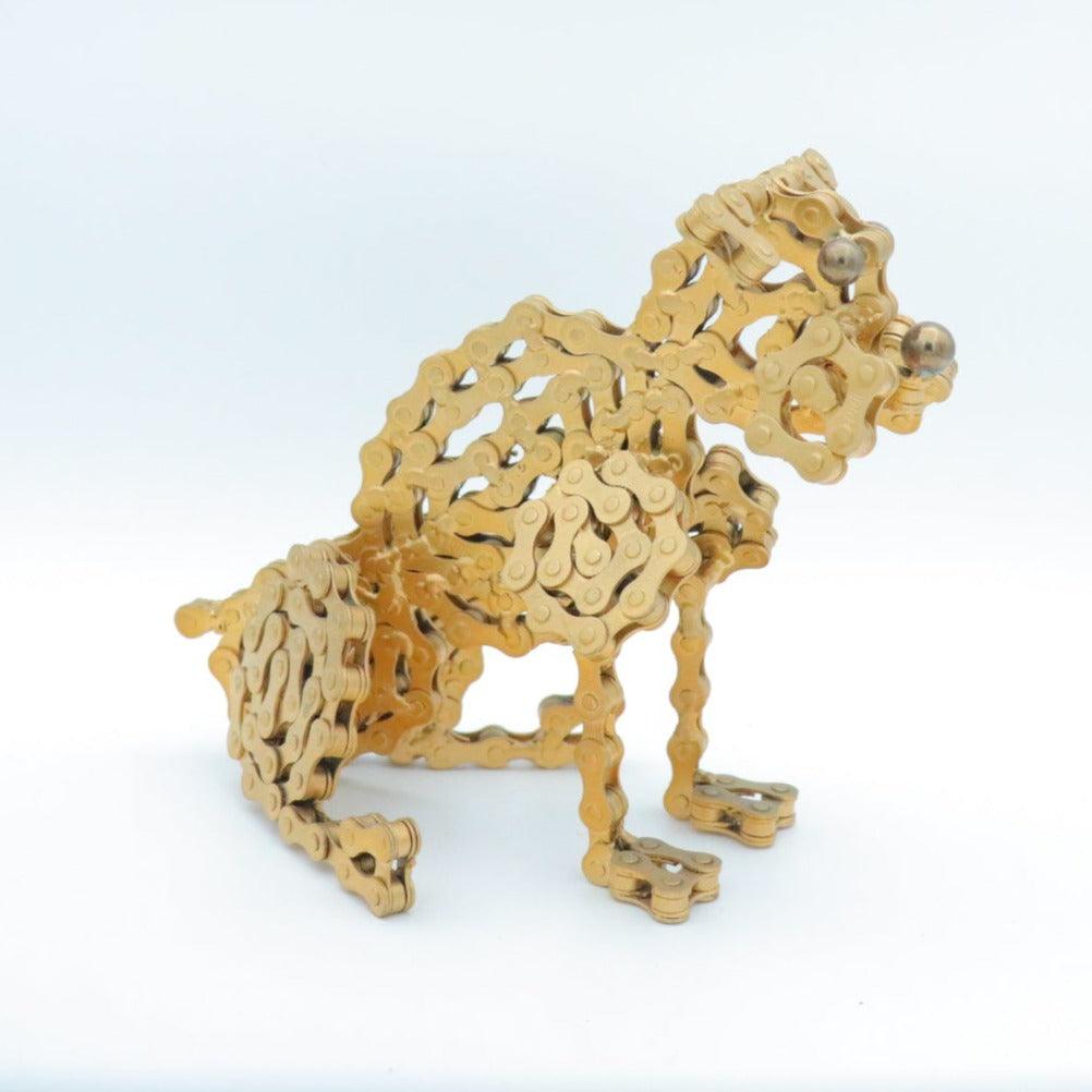 Boxer Dog Sculpture (Othello) | UNCHAINED by NIRIT LEVAV PACKER