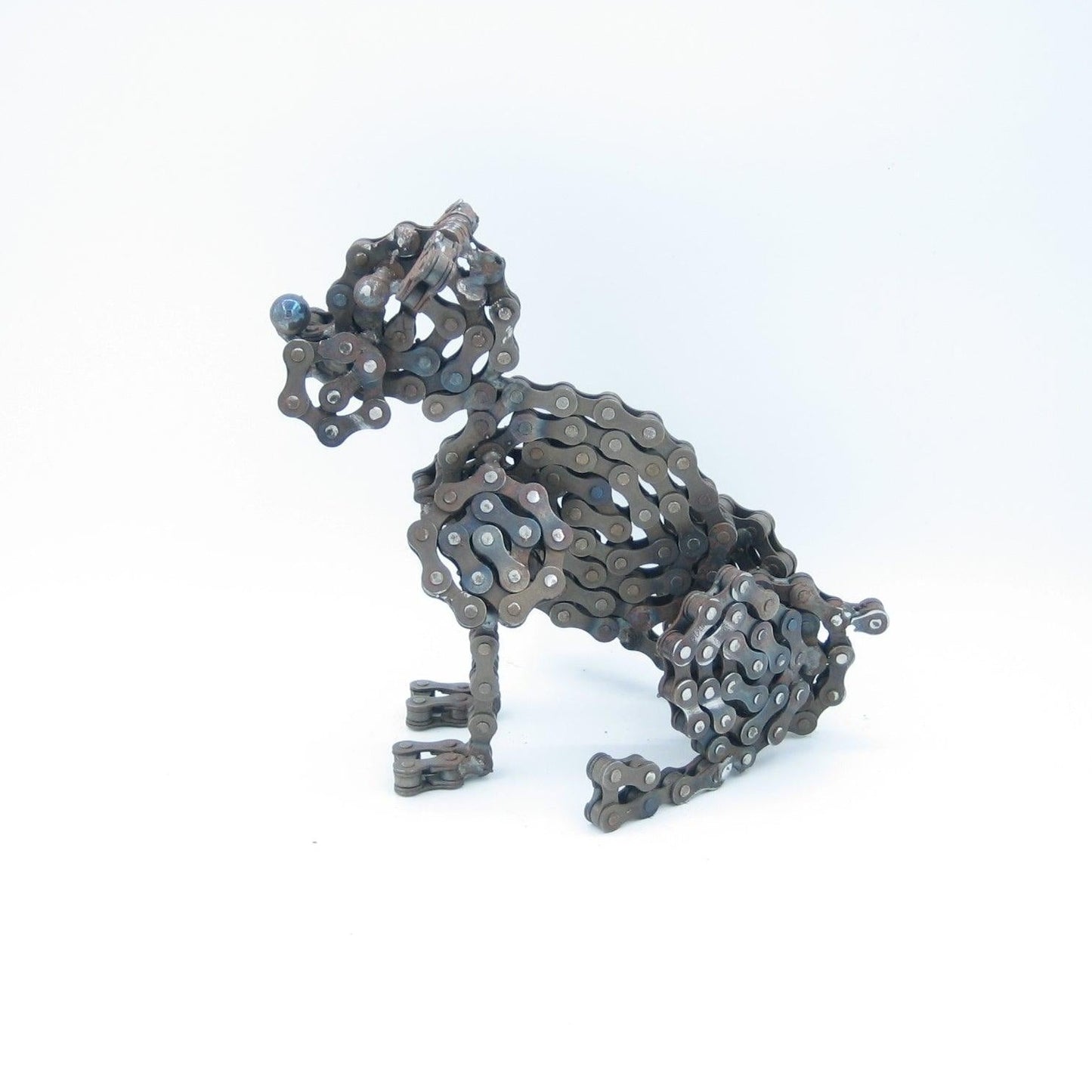 Boxer Dog Sculpture (Othello) | UNCHAINED by NIRIT LEVAV PACKER
