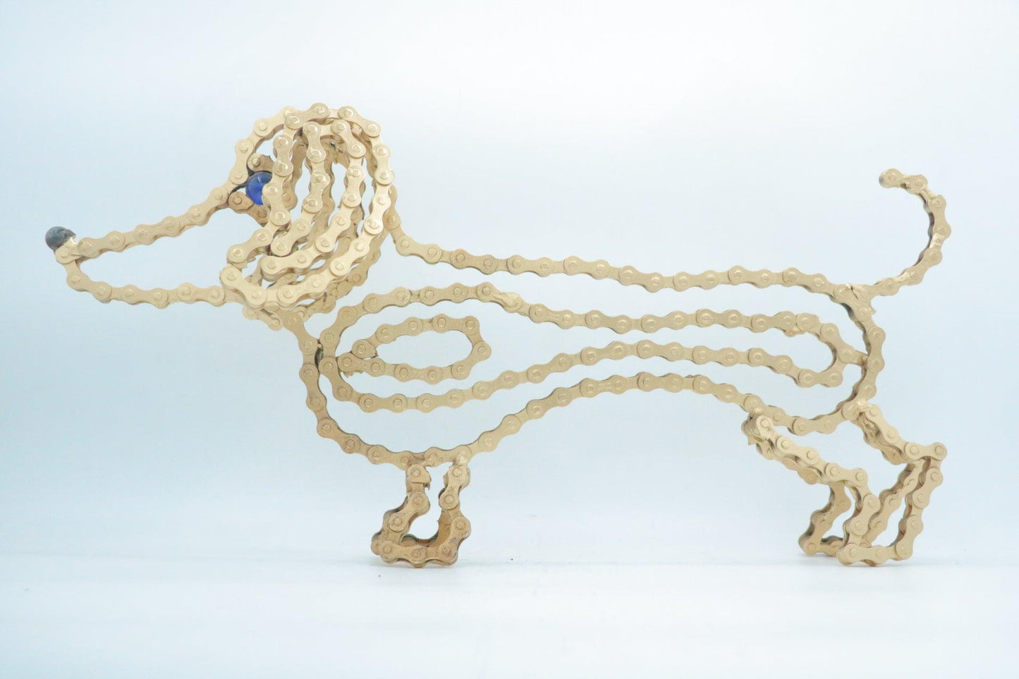 Dachshund Sculpture (Hot Dog) | UNCHAINED by NIRIT LEVAV PACKER