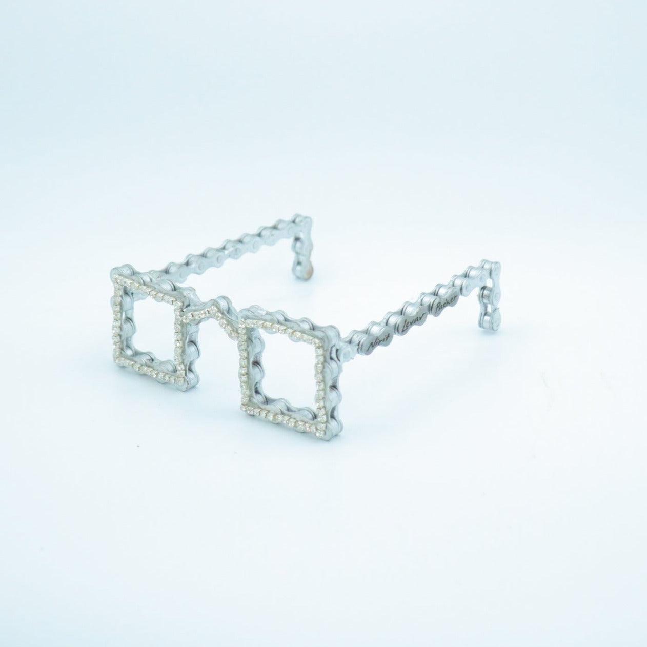 Eyeglasses sculpture (Square) | UNCHAINED by NIRIT LEVAV PACKER