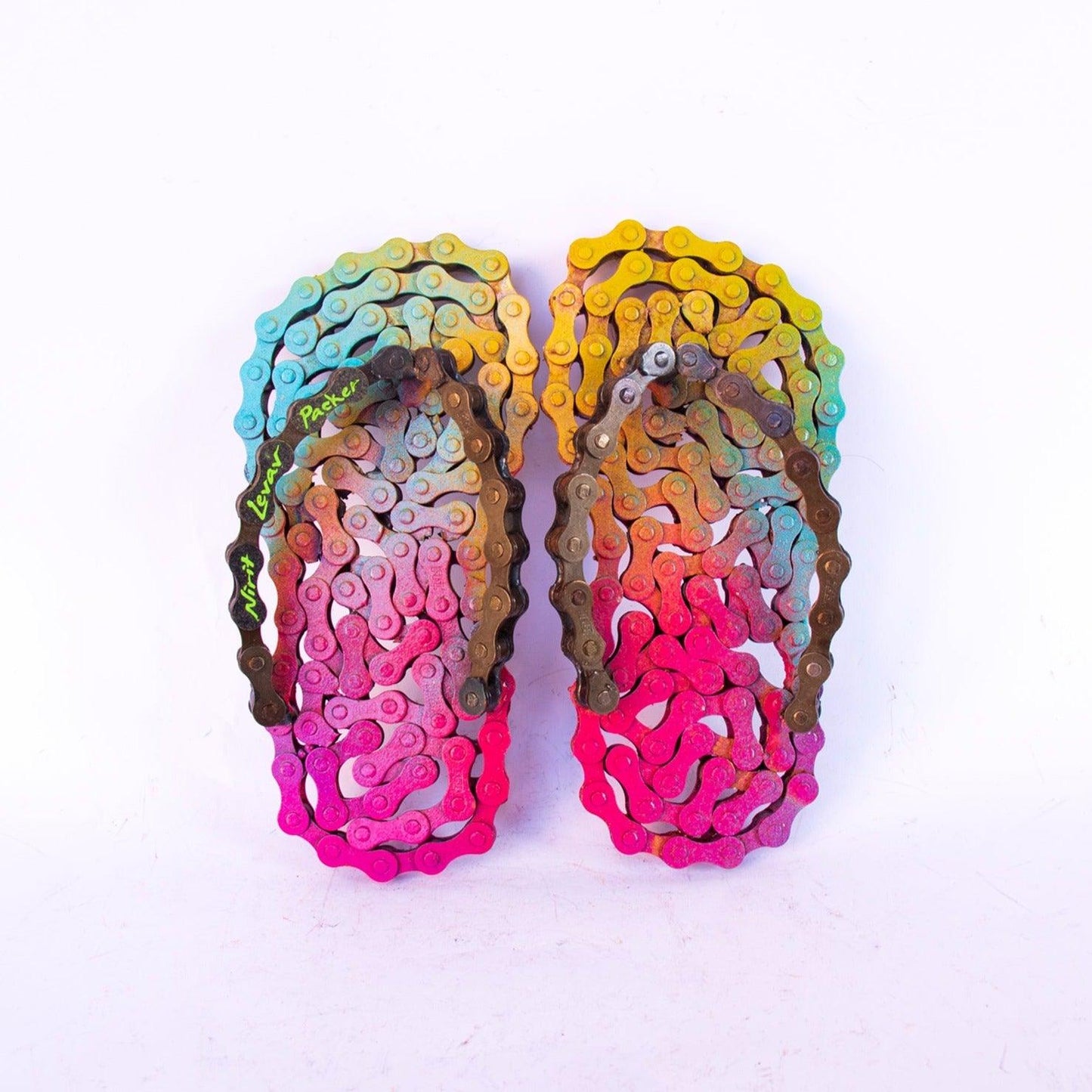 Flip Flops Sculpture | UNCHAINED by NIRIT LEVAV PACKER
