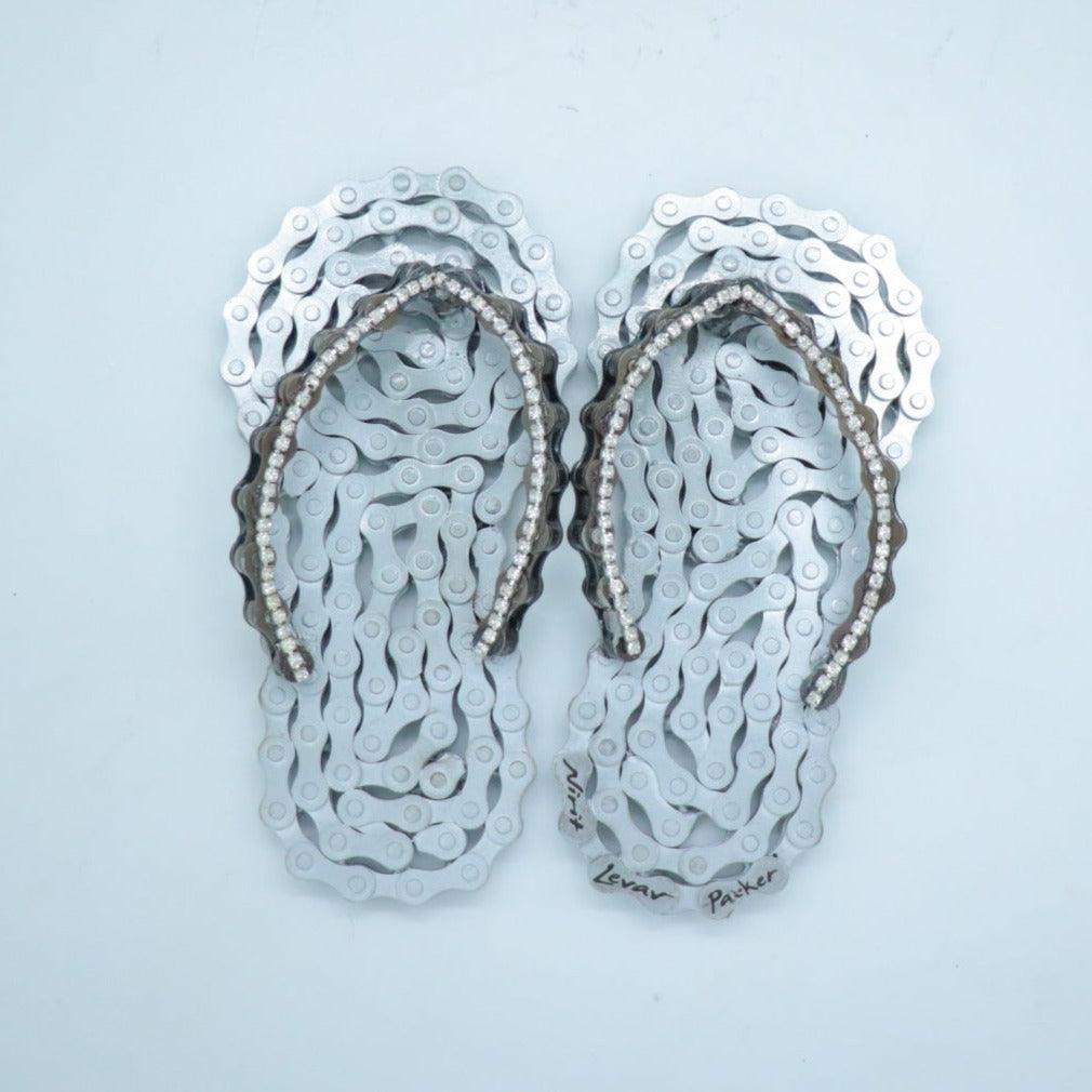 Flip Flops Sculpture | UNCHAINED by NIRIT LEVAV PACKER