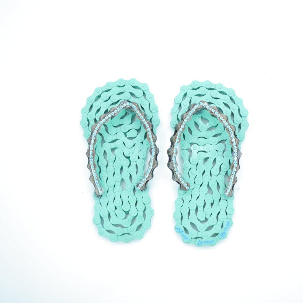 Flip Flops Sculpture | UNCHAINED by NIRIT LEVAV PACKER