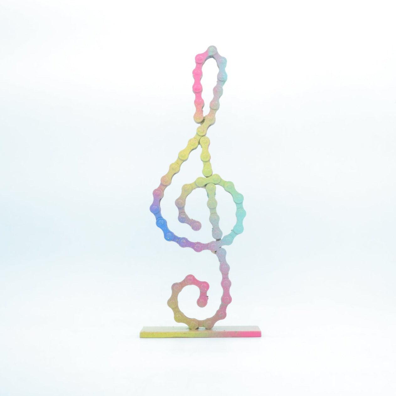 G clef Sculpture | UNCHAINED by NIRIT LEVAV PACKER