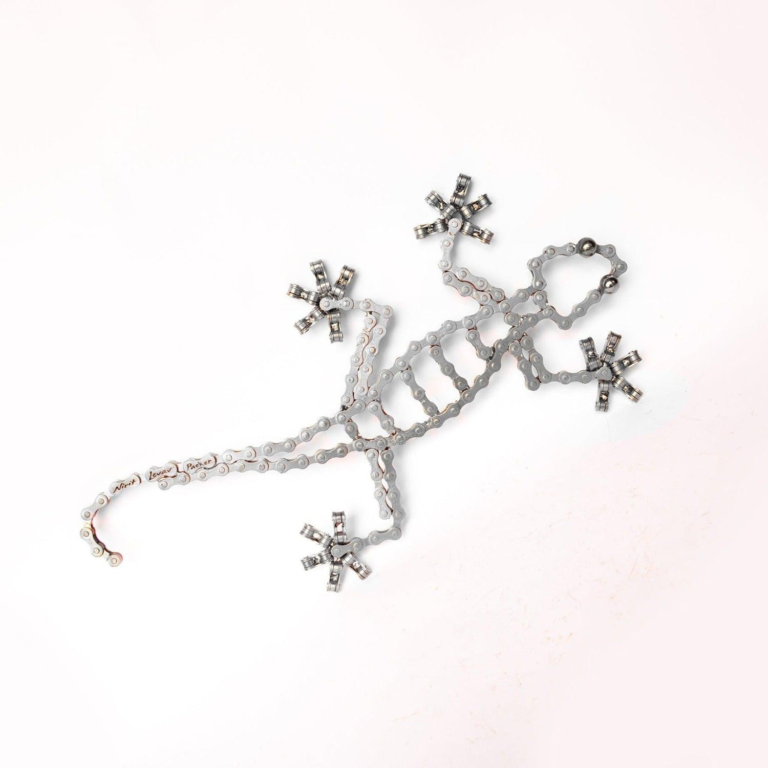 Gecko Sculpture | UNCHAINED by NIRIT LEVAV PACKER