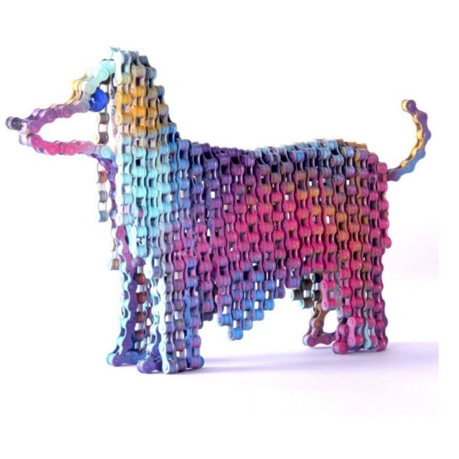 Afghan Hound Dog Sculpture (Princess)