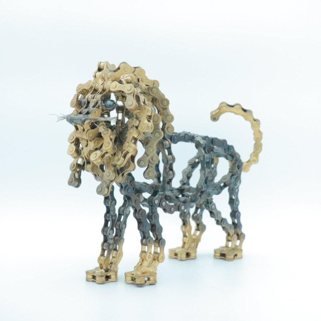 Lion Sculpture | UNCHAINED by NIRIT LEVAV PACKER