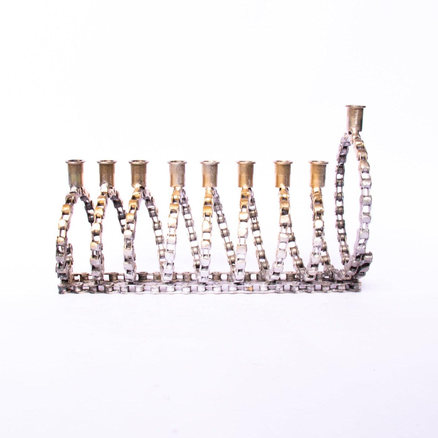 Menorah sculpture (Ella) | UNCHAINED by NIRIT LEVAV PACKER