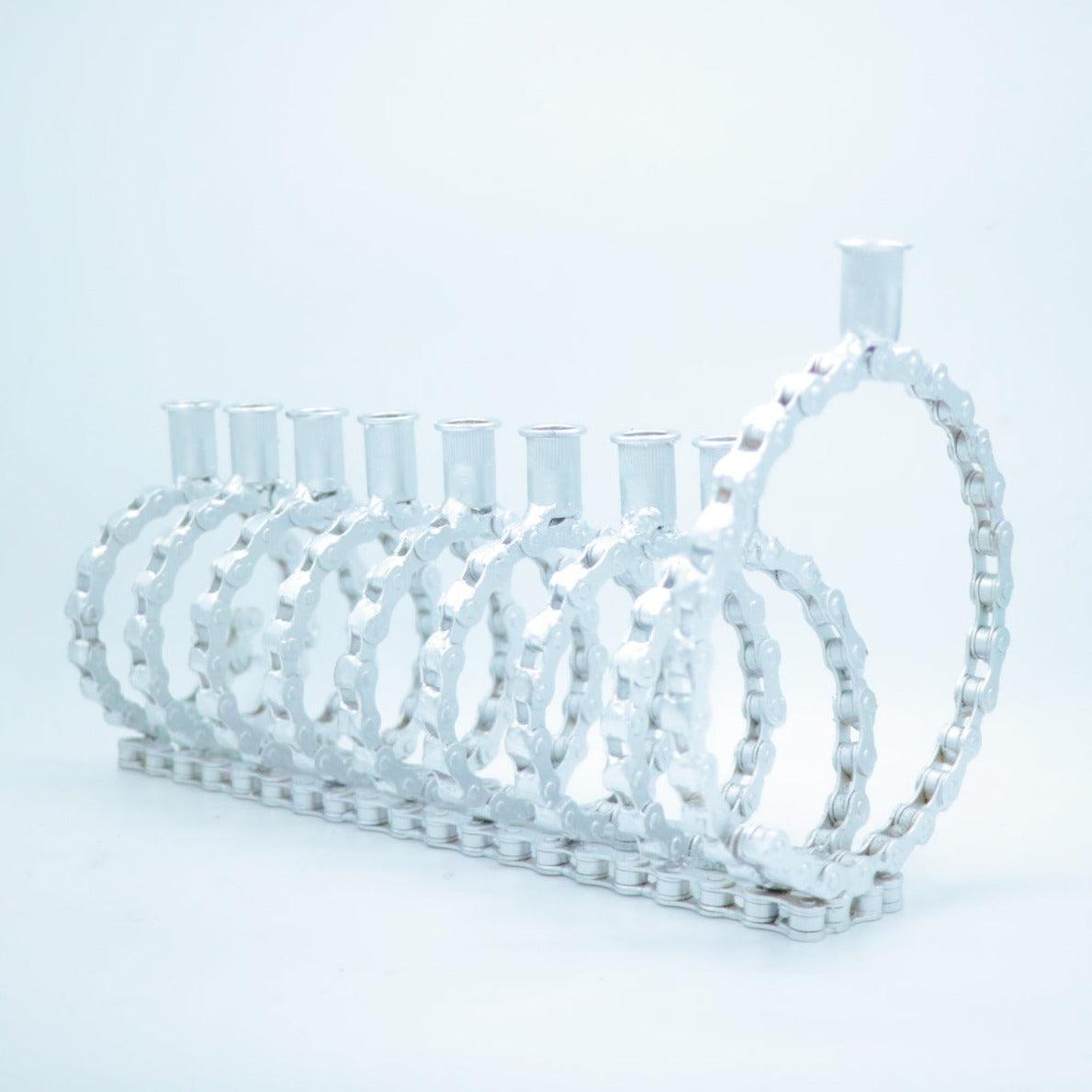 Menorah sculpture (Ella) | UNCHAINED by NIRIT LEVAV PACKER