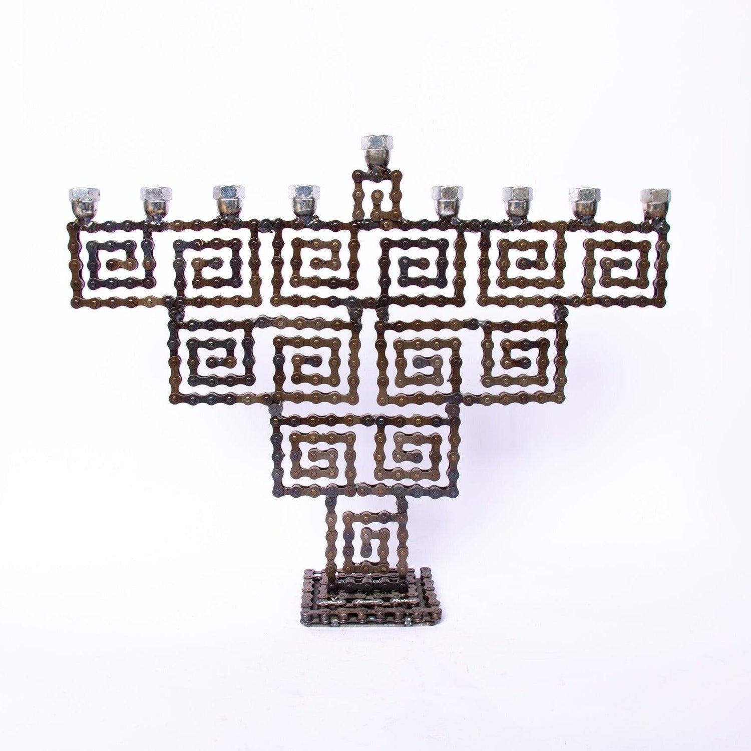 Menorah sculpture (Hadar) | UNCHAINED by NIRIT LEVAV PACKER