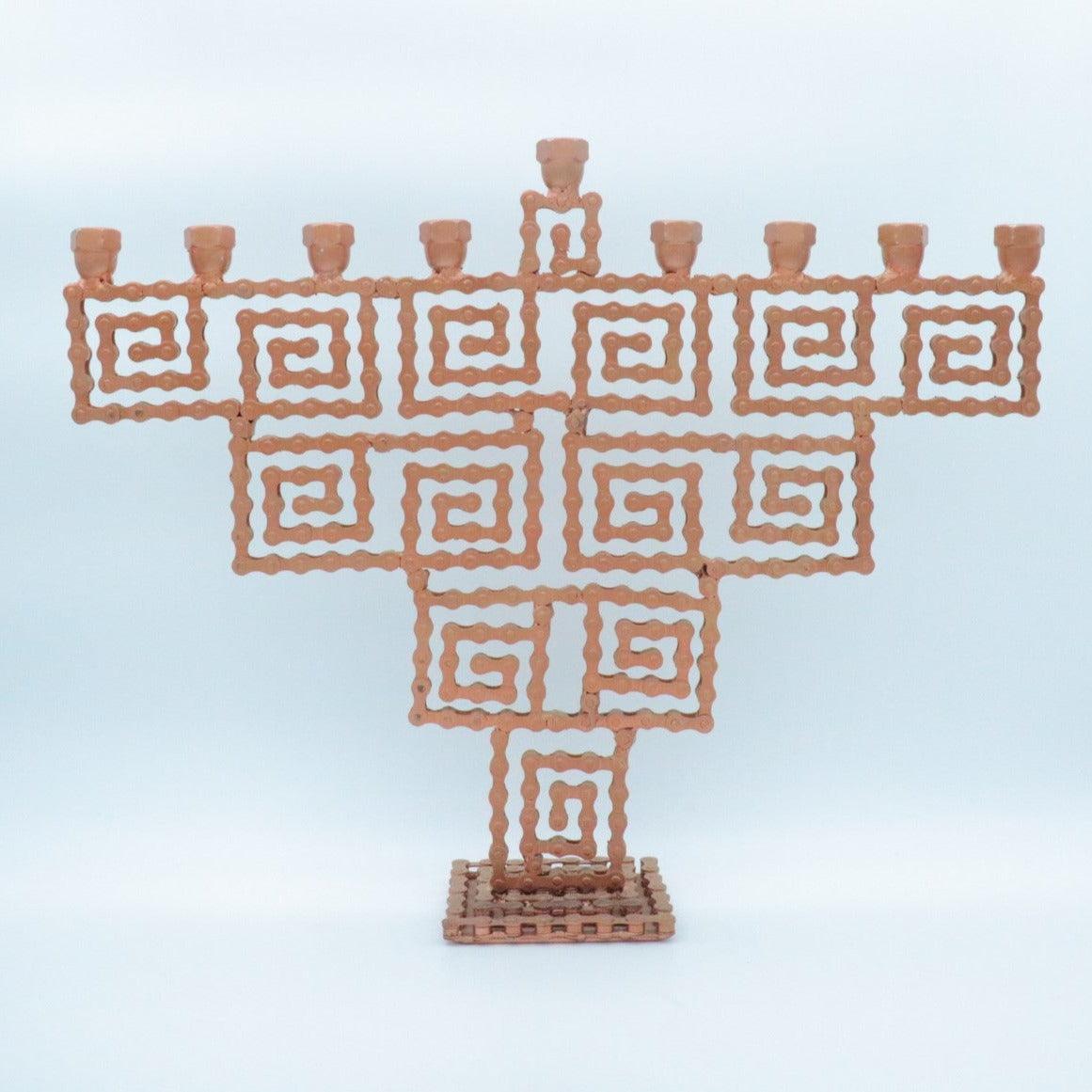 Menorah sculpture (Hadar) | UNCHAINED by NIRIT LEVAV PACKER