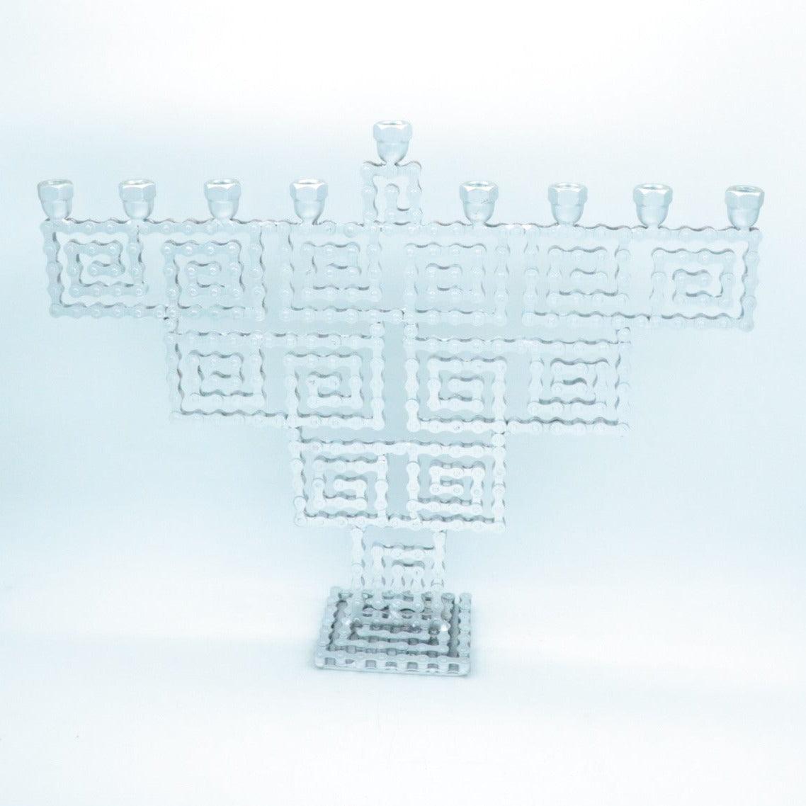 Menorah sculpture (Hadar) | UNCHAINED by NIRIT LEVAV PACKER