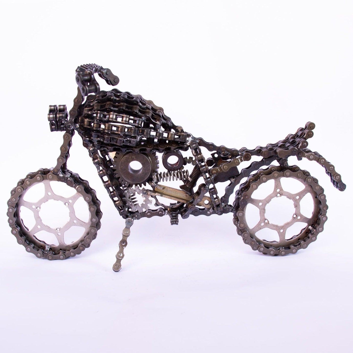 Motorcycle Sculpture | UNCHAINED by NIRIT LEVAV PACKER