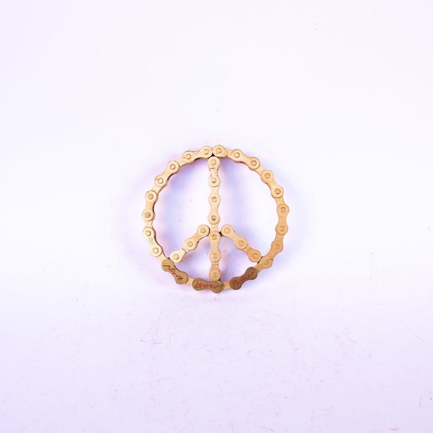 Peace Sign sculpture | UNCHAINED by NIRIT LEVAV PACKER