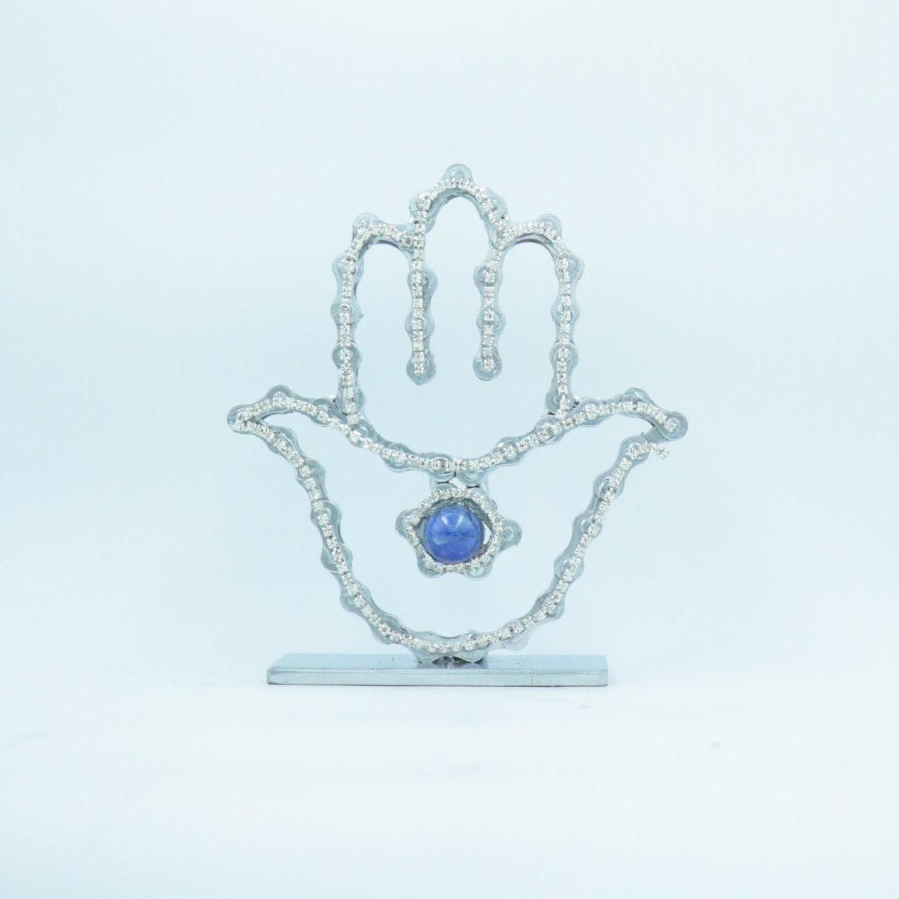 Shimmering Hamsa Sculpture | UNCHAINED by NIRIT LEVAV PACKER
