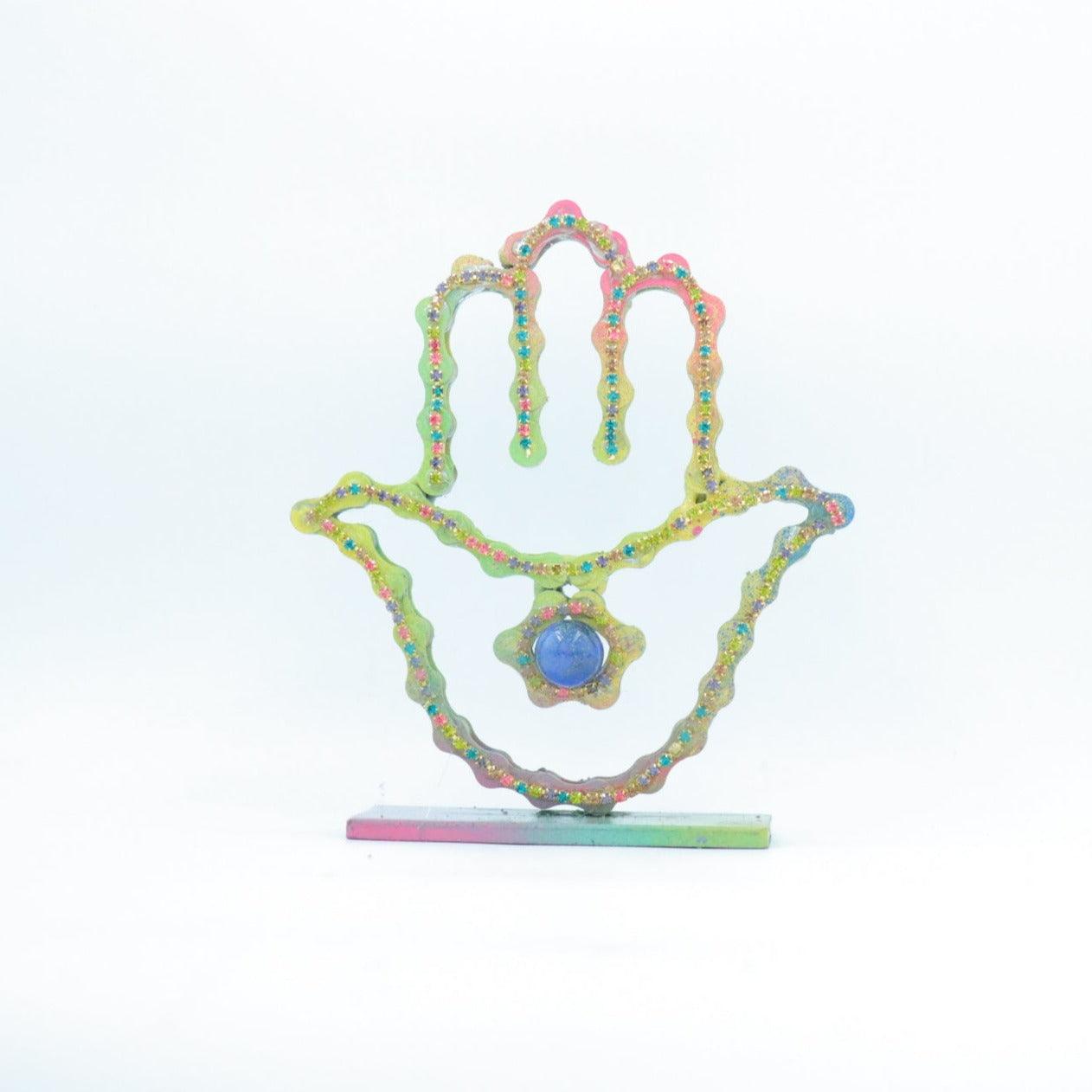 Shimmering Hamsa Sculpture | UNCHAINED by NIRIT LEVAV PACKER