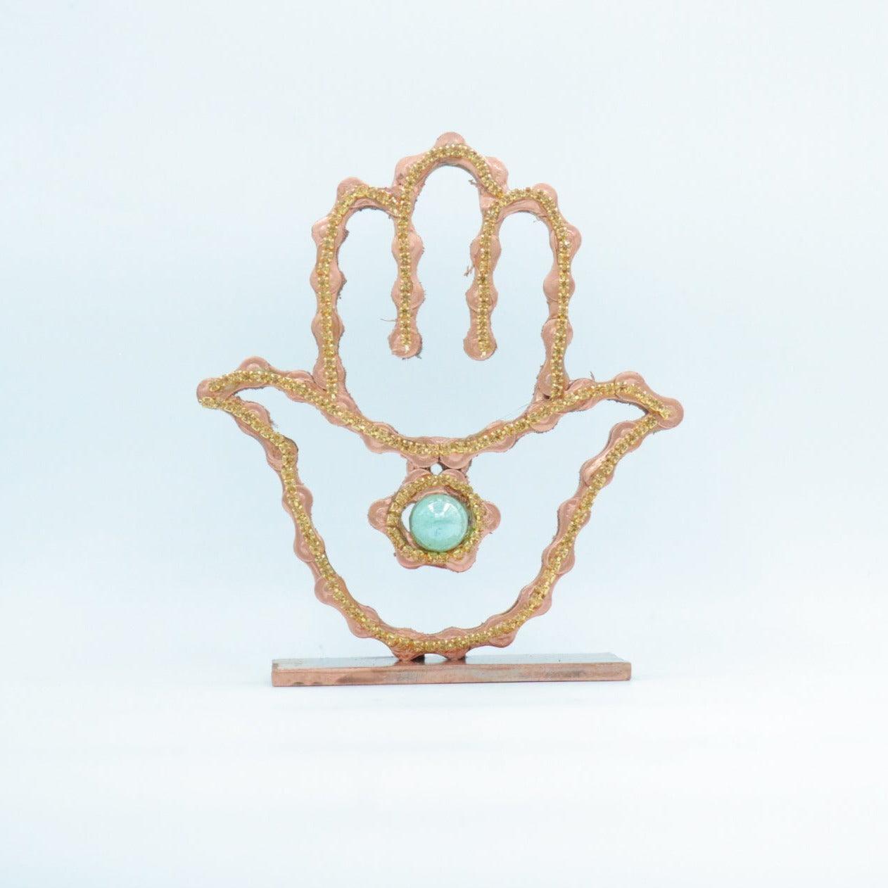 Shimmering Hamsa Sculpture | UNCHAINED by NIRIT LEVAV PACKER