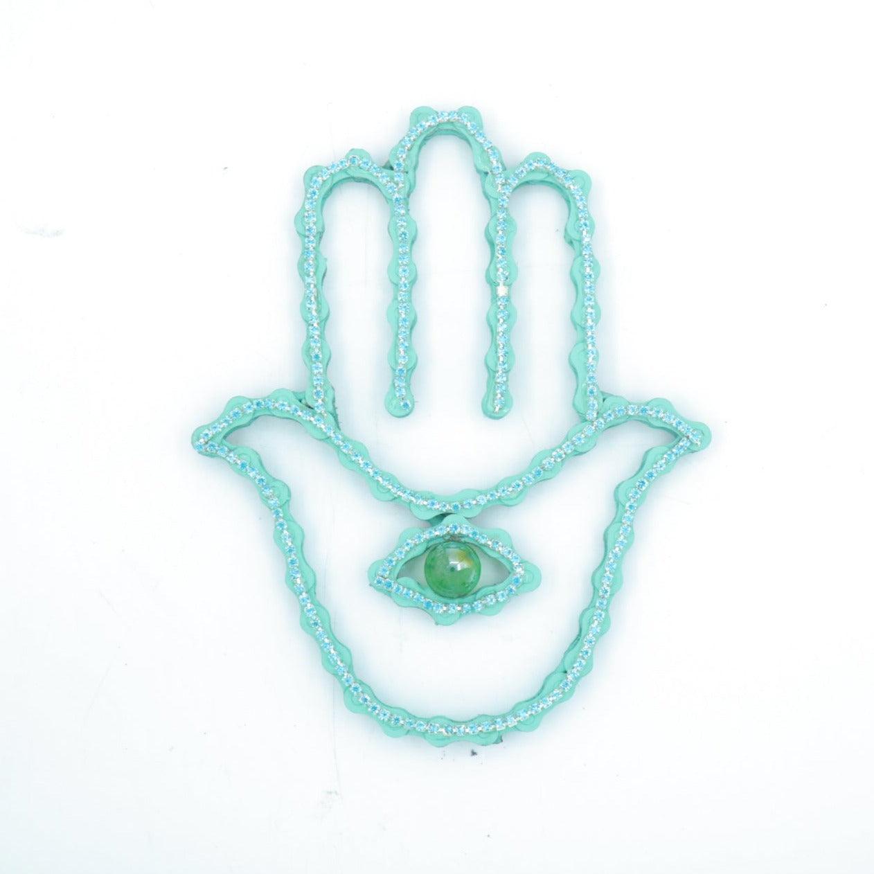 Shimmering Hamsa Sculpture | UNCHAINED by NIRIT LEVAV PACKER