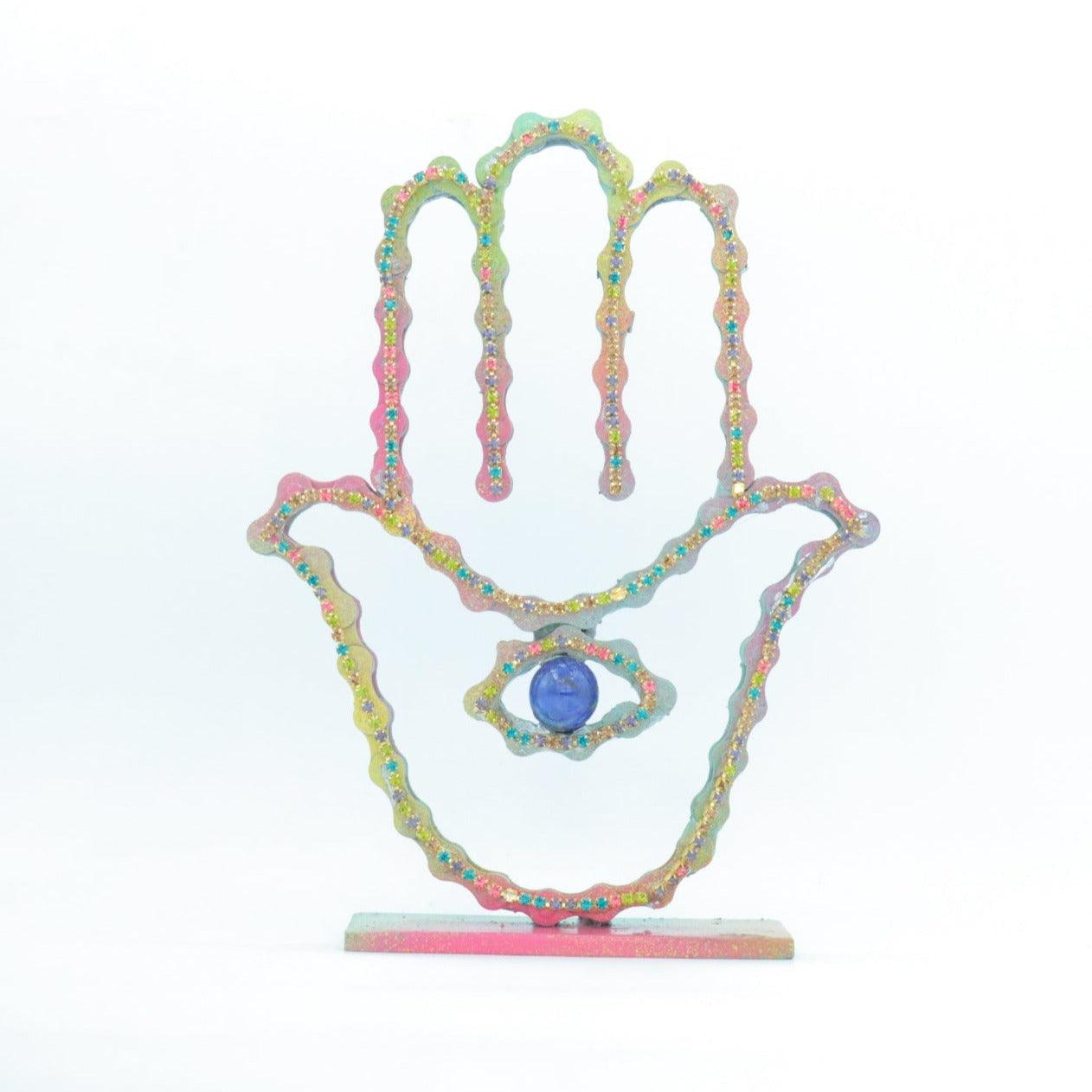 Shimmering Hamsa Sculpture | UNCHAINED by NIRIT LEVAV PACKER