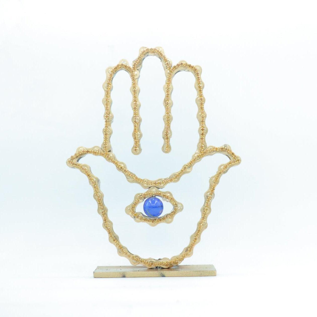 Shimmering Hamsa Sculpture | UNCHAINED by NIRIT LEVAV PACKER