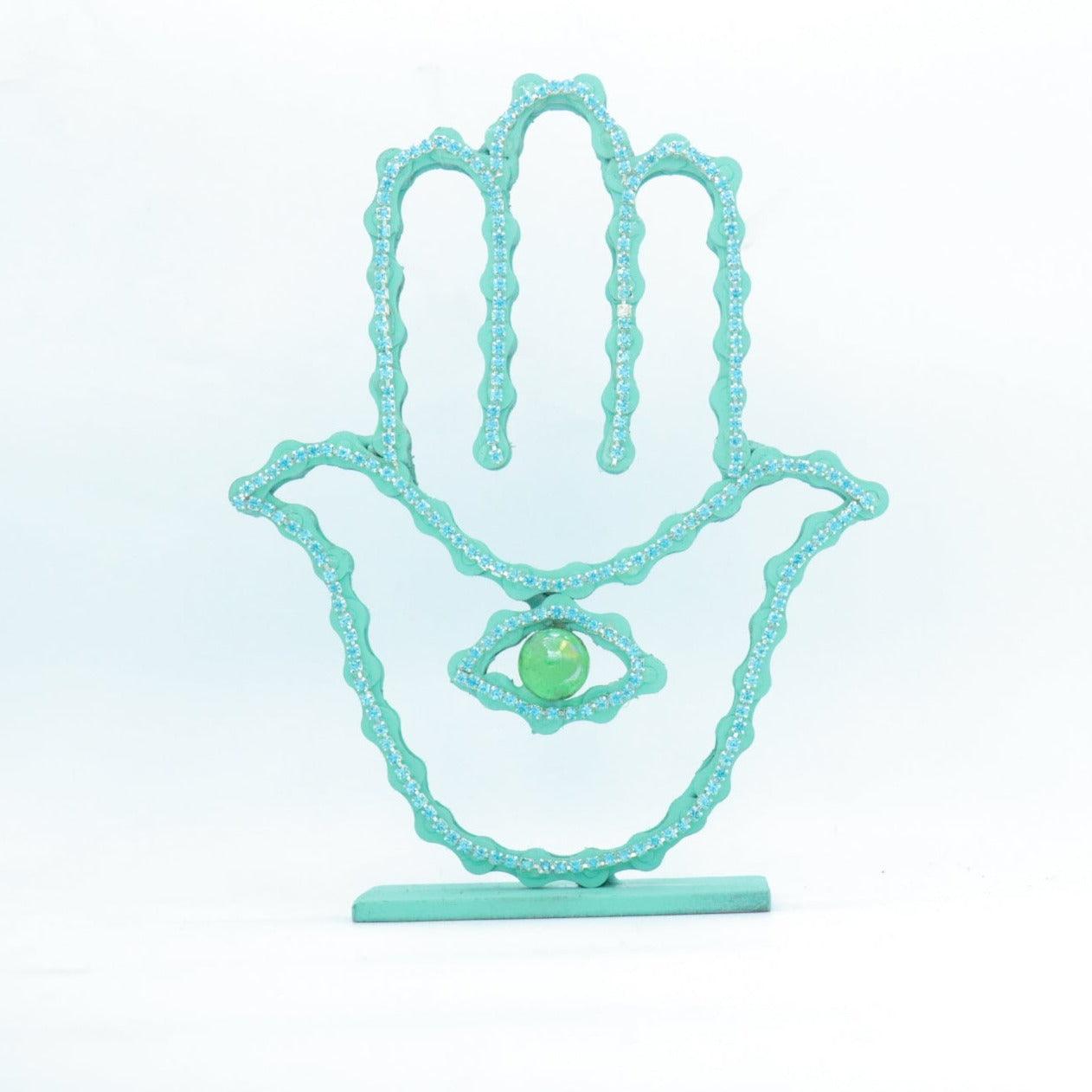 Shimmering Hamsa Sculpture | UNCHAINED by NIRIT LEVAV PACKER