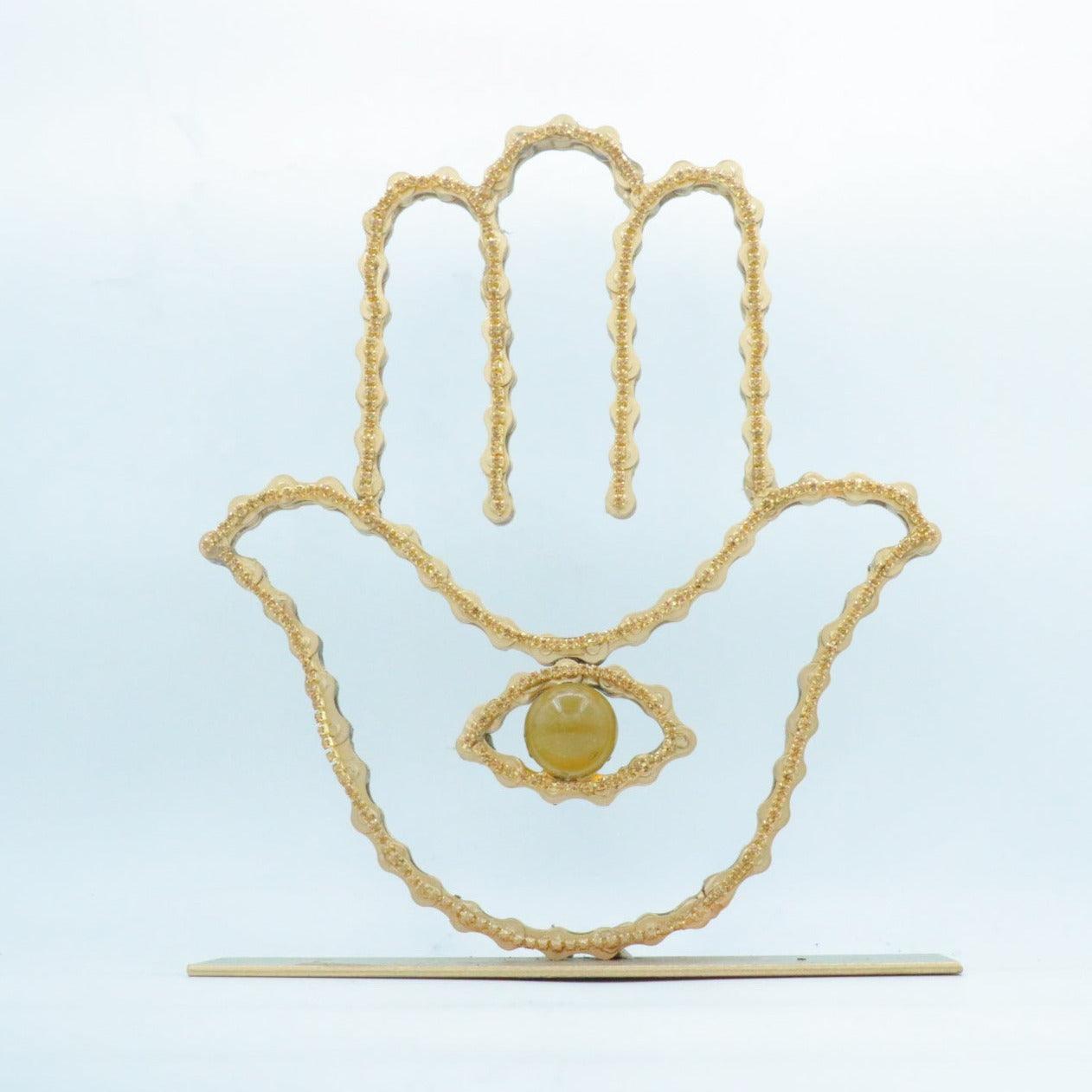 Shimmering Hamsa Sculpture | UNCHAINED by NIRIT LEVAV PACKER