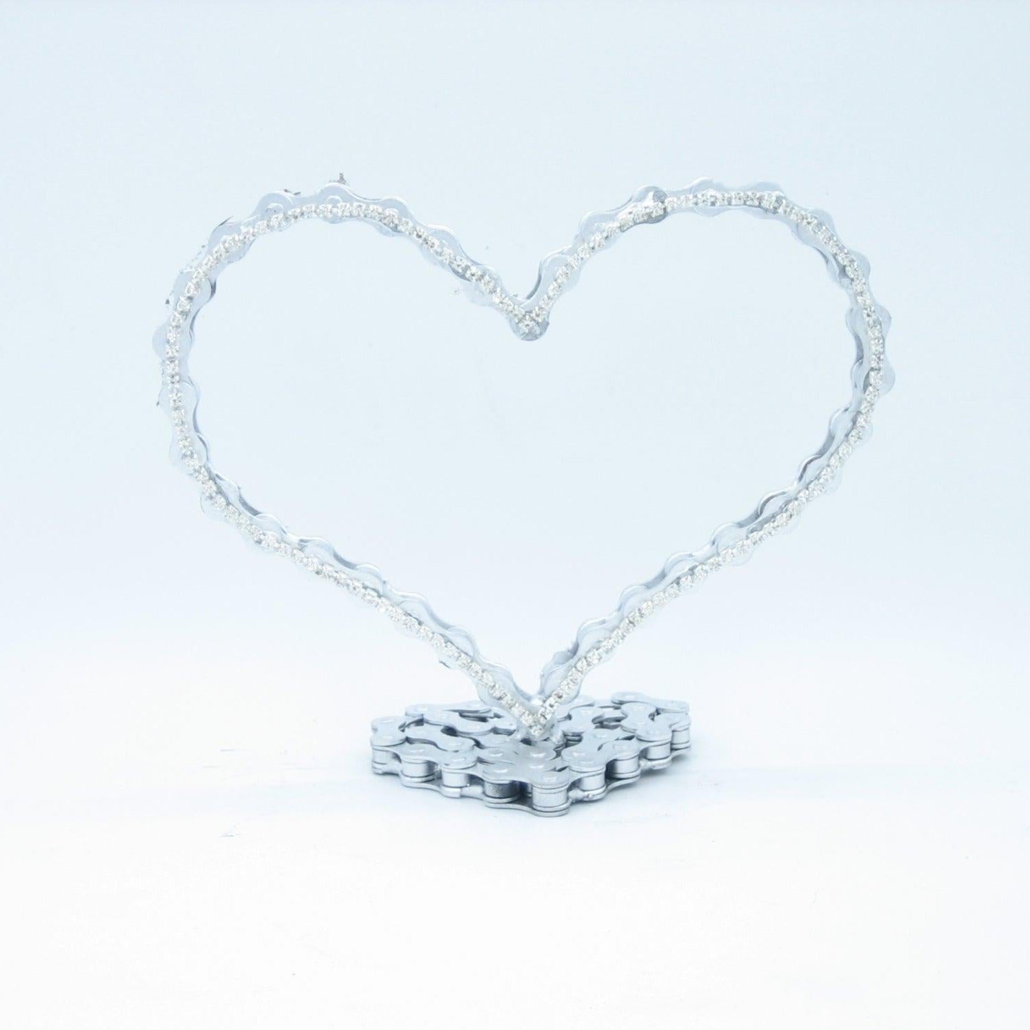 Shimmering Heart Sculpture | UNCHAINED by NIRIT LEVAV PACKER