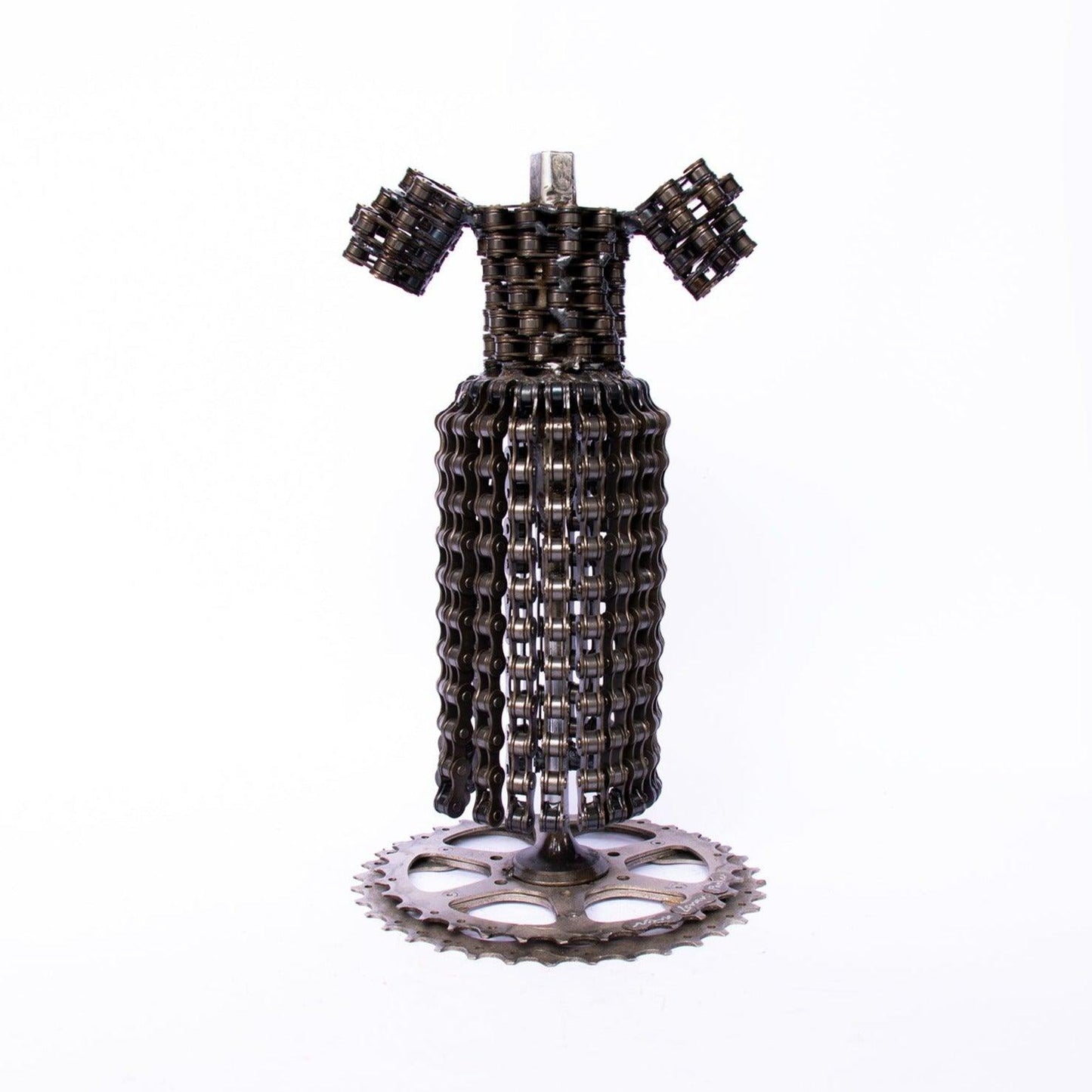Spinning Dress Sculpture "Turn me around" | UNCHAINED by NIRIT LEVAV PACKER