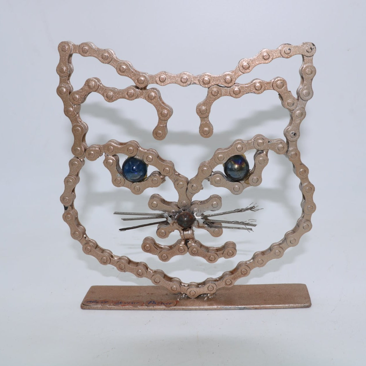 Cat wall art sculpture