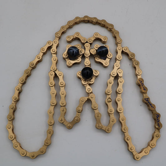 Beagle wall art sculpture (Shagie)