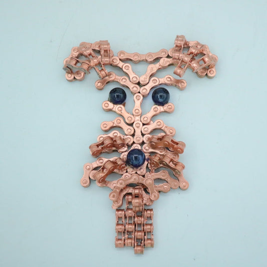 Schnauzer dog wall art sculpture